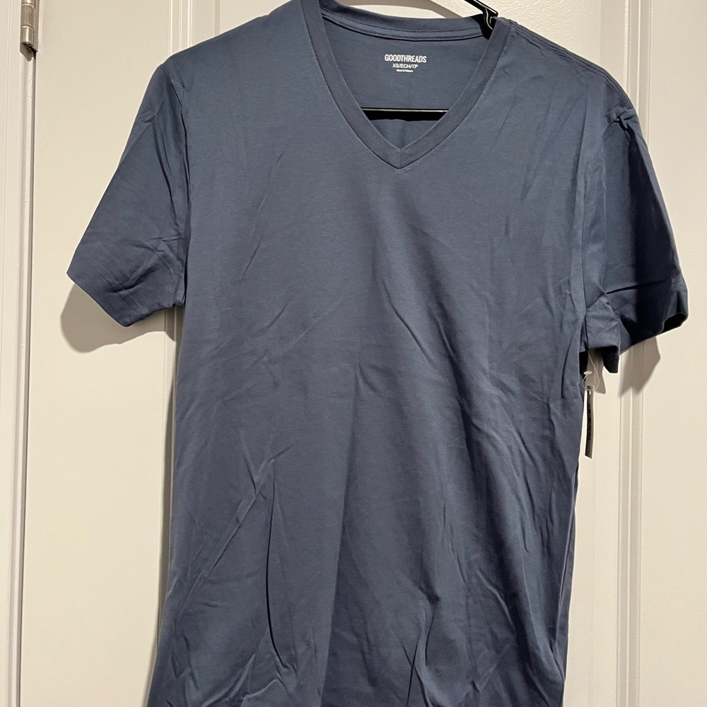 Goodthreads Men's Slate V-Neck Tee